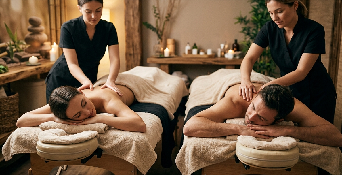 Подарочный сертификат на массаж для двоих — студия ТЕЛЕСНО